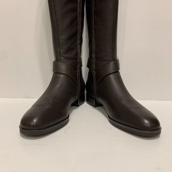 Kenneth Cole Braden Buckle Chocolate Boots - Picture 4 of 9